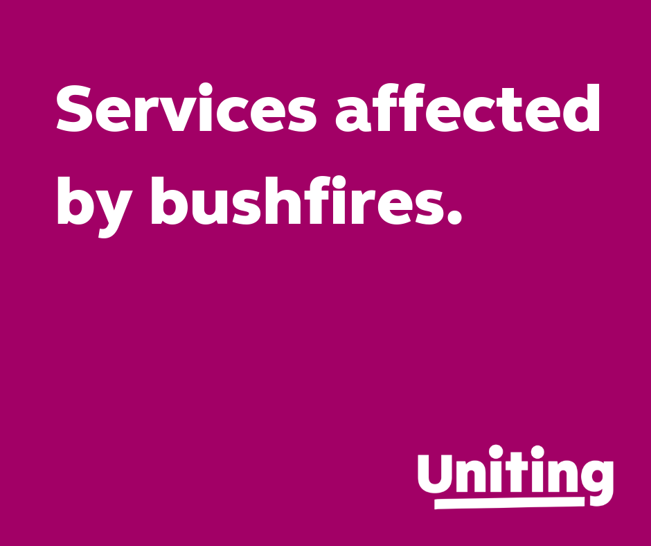 Services affected by bushfires