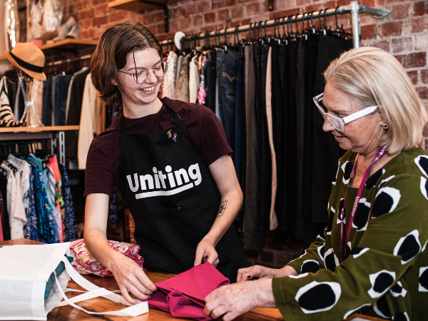 Uniting volunteers in an op shop