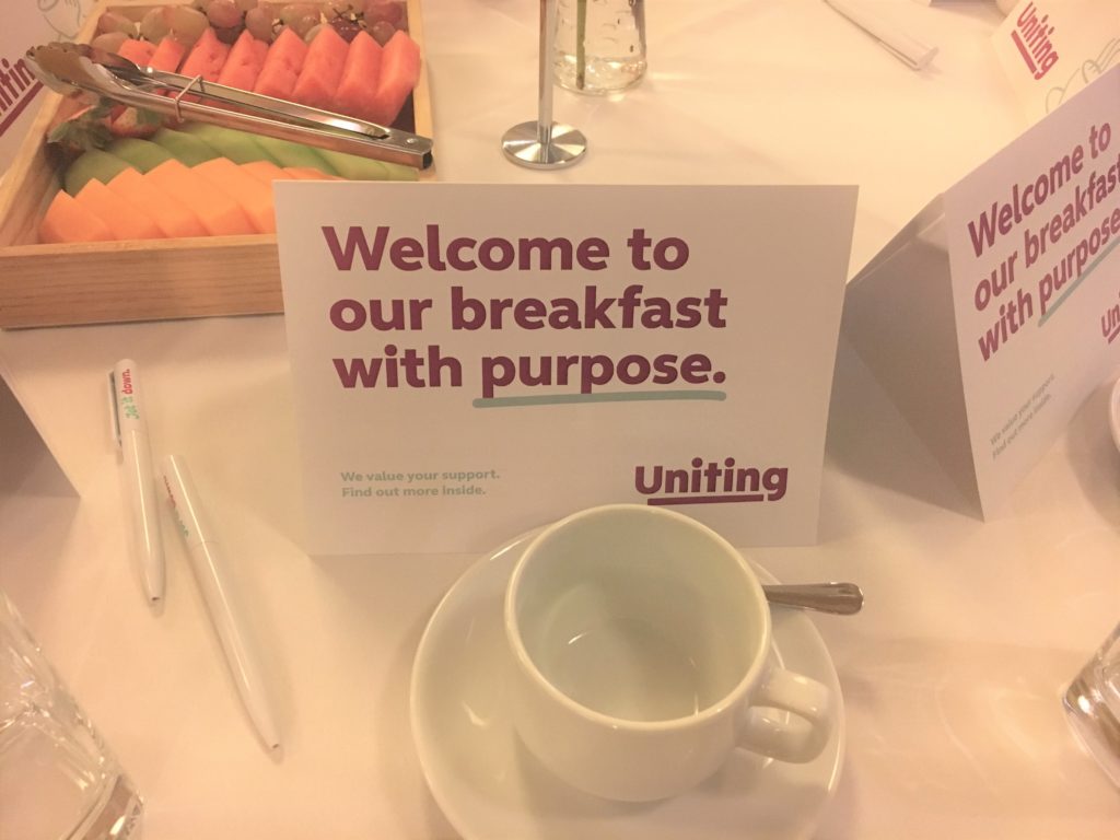 Welcome to our Winter Breakfast with purpose